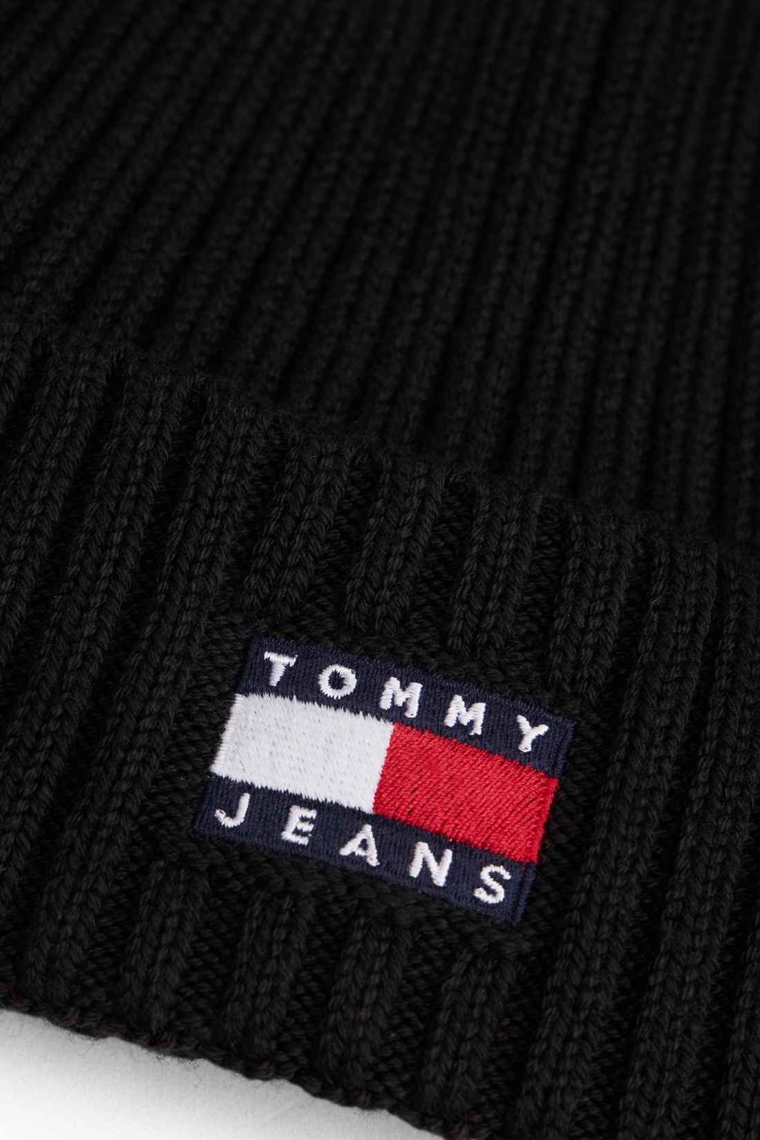 TOMMY JEANS - Cuffia uomo a costine in cotone-2