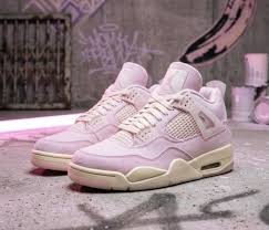 Air Jordan 4 Retro "Pearl Pink & Iced Carmine"
